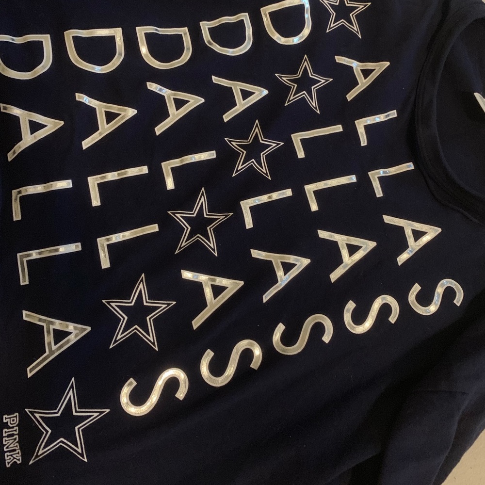 Dallas Cowboys PINK long sleeve tee